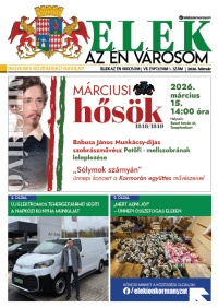 elek az én városom. 2026. év. 1. lapszám, február