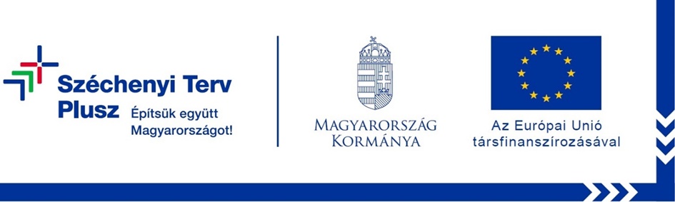 Széchenyi Terv Plusz. Építsük együtt Magyarországot! Magyarország Kormánya Az Európai Unió társfinanszírozásával